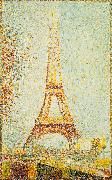 Georges Seurat The Eiffel Tower Norge oil painting reproduction